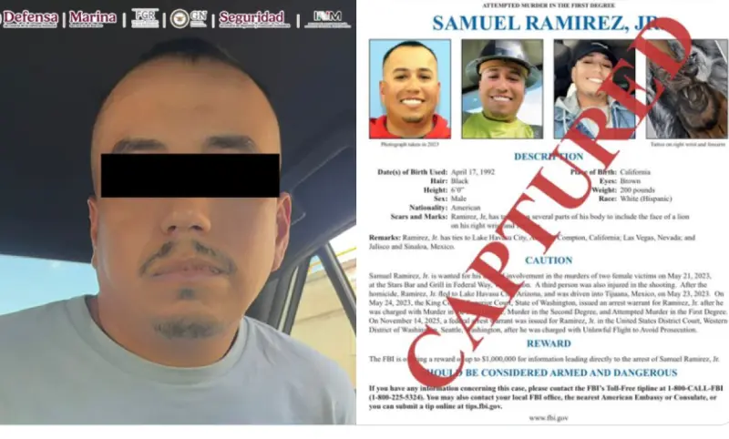 Cae Samuel Ramírez Jr., uno de los 10 más buscados por el FBI