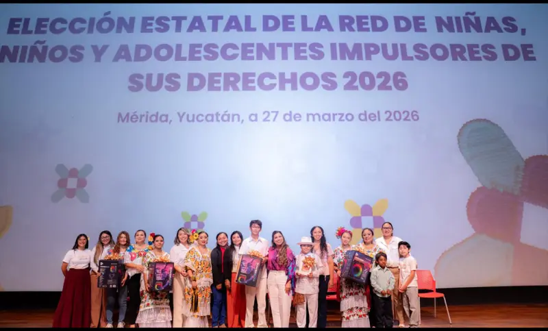 Alzan la voz niñas, niños y adolescentes de Yucatán