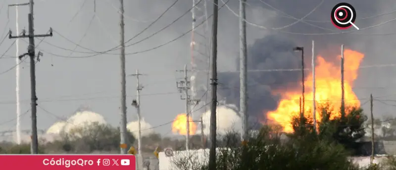 Pemex confirma 5 muertos tras incendio junto a refinería de Dos Bocas