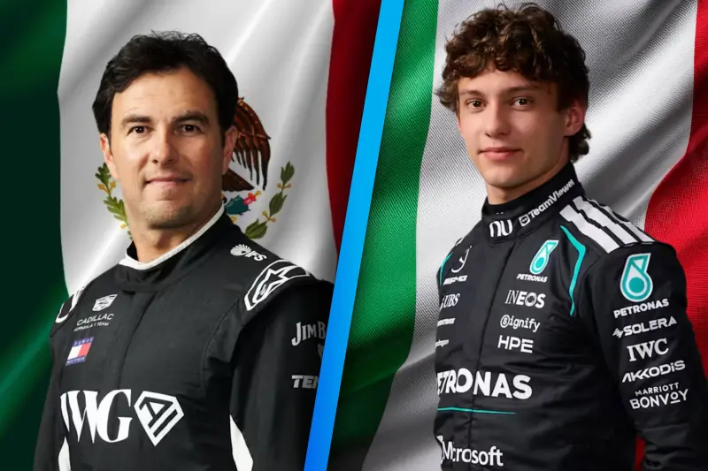 ¿En qué posición iniciará ‘Checo’ Pérez el GP de China 2026?; Antonelli rompe récord de Vettel