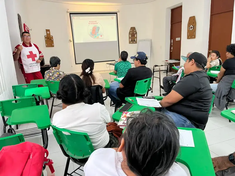 La Cruz roja imparte un taller sobre Reducción de Riesgos de Desastres