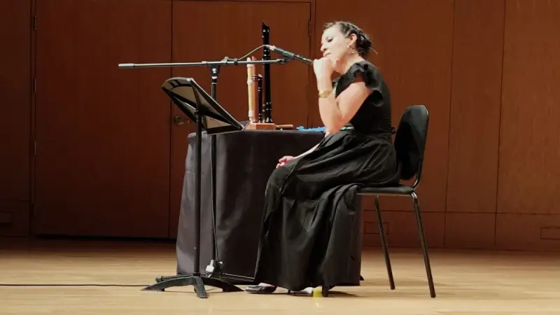 Gabriela Figueroa rinde homenaje a la flauta de pico: De la tradición renacentista a las nuevas voces leonesas