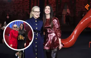 Anne Hathaway y Meryl Streep llenan de glamour la CDMX