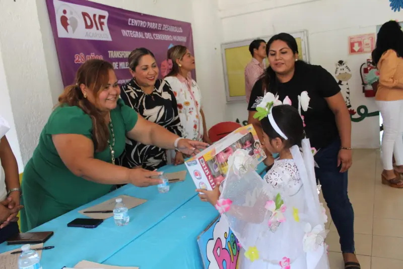 Celebra DIF Acapulco 28 años del CEDICH y recibe la primavera