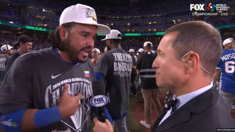 Reconoce jugador de béisbol a Dios en histórico triunfo de Venezuela