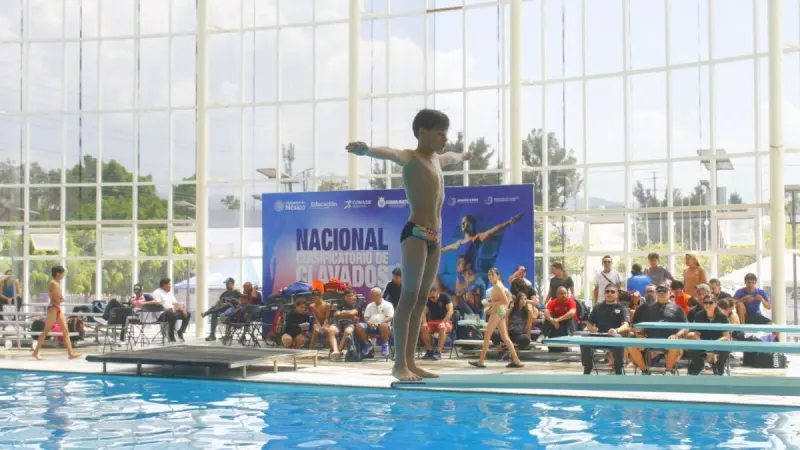 Clavadistas guanajuatenses brillan rumbo a la Olimpiada Nacional