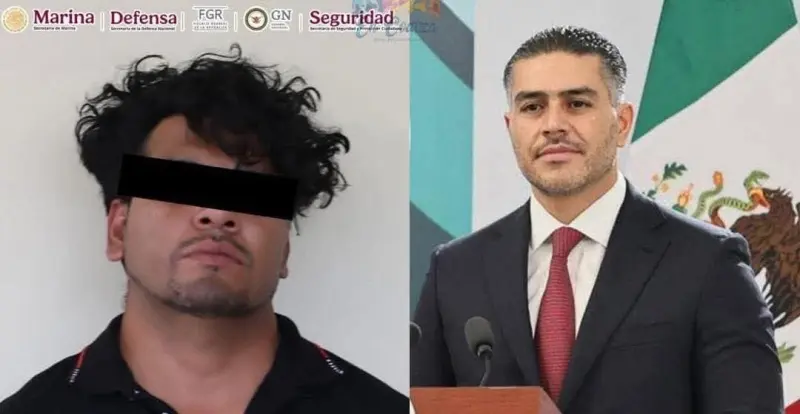 Anuncia García Harfuch captura de El Pantera, en Coatzacoalcos