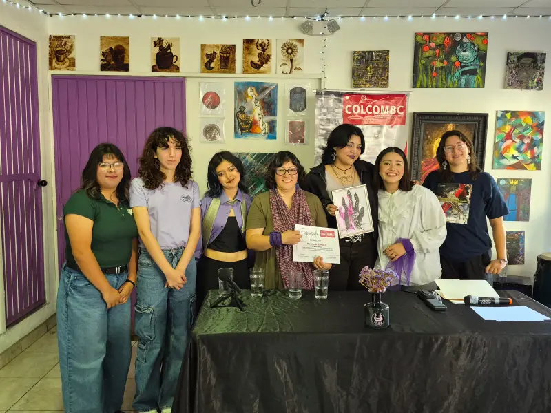 La Murga Morada impulsa la lucha feminista a través de la cultura en Tijuana