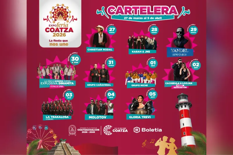 Arranca Expo Feria Coatza 2026