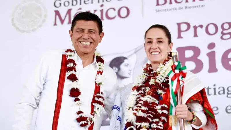 Reivindica Sheinbaum legado de Margarita Maza en Oaxaca