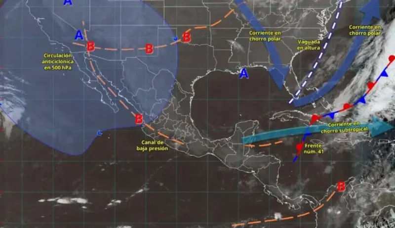 Persiste viento del norte con rachas fuertes en Quintana Roo este viernes