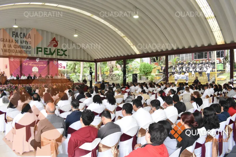 Refrenda CBTIS 78 compromiso con la cultura de paz en Poza Rica