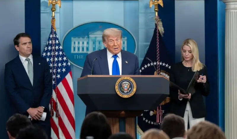 Señala Donald Trump que la guerra con Irán está llegando a su fin