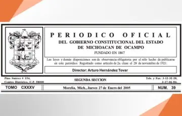 Conoce cómo funciona el Periódico Oficial del Estado de Michoacán
