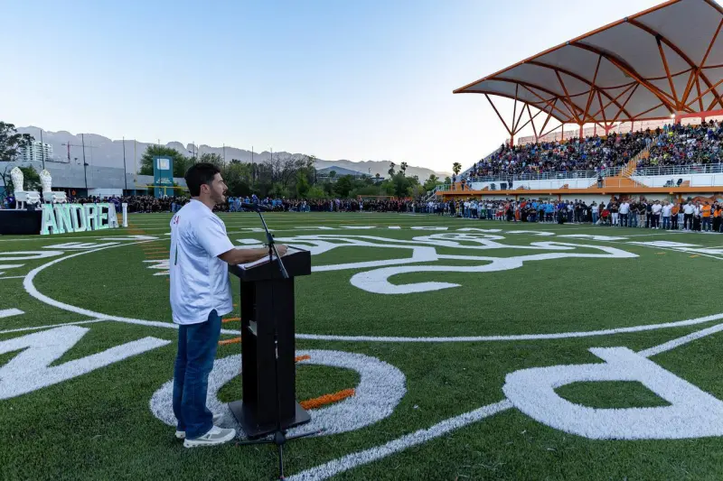 Inaugura Samuel García el Estadio Bicentenario
