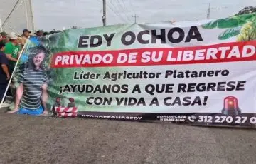Exigen plataneros localización con vida de productor en Colima