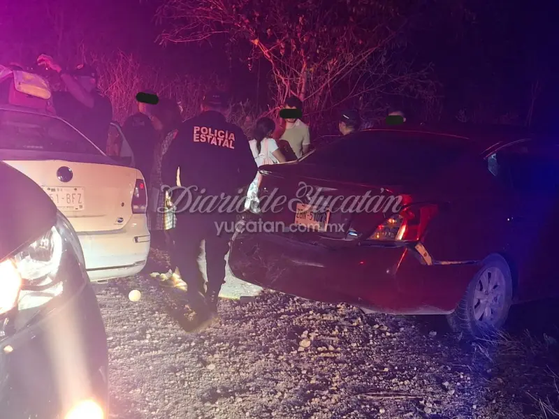 Choque por alcance en periférico de Tizimín moviliza a cuerpos de emergencia