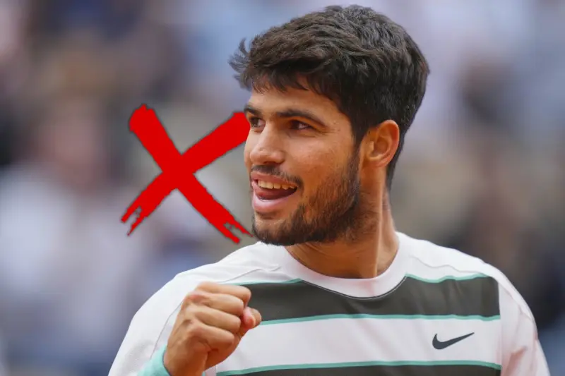 Carlos Alcaraz se retira del Barcelona Open y perderá puntos en el ranking ATP