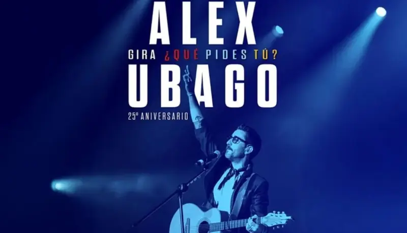 Alex Ubago celebrará 25 años de trayectoria en Querétaro