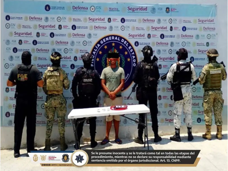 Detienen a 5 durante dispositivos en Acapulco, Chilpancingo y Cuautepec