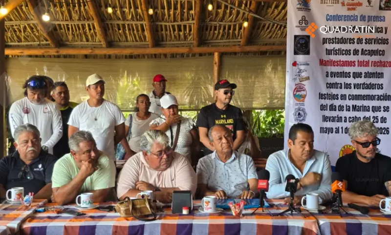 Rechazan festival de empresa externa por Día de la Marina en Acapulco