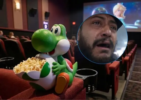Surge “Lord Palomera”: sujeto pelea con empleados de un cine por una palomera de Yoshi