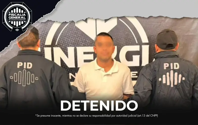 Cae “El Rocha” por ordenar quema de vehículos en Querétaro el pasado 22 de febrero; habría usado a menores