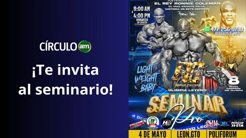 Seminario de Ronnie Coleman en León