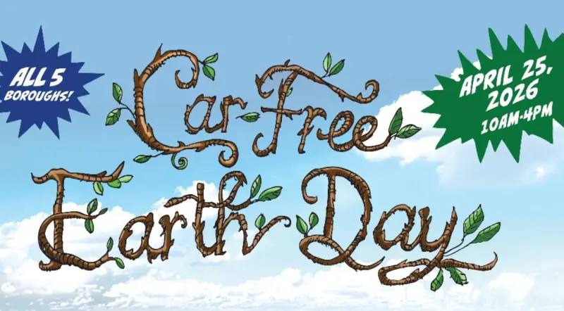 Anuncian actividades del Día de la Tierra sin autos en NY