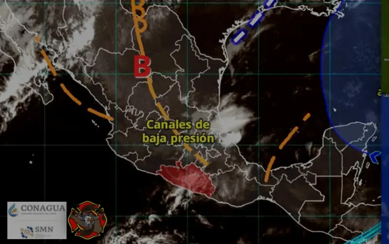 Se prevé un día caluroso con probabilidad de lluvia ligera y moderada en Guerrero