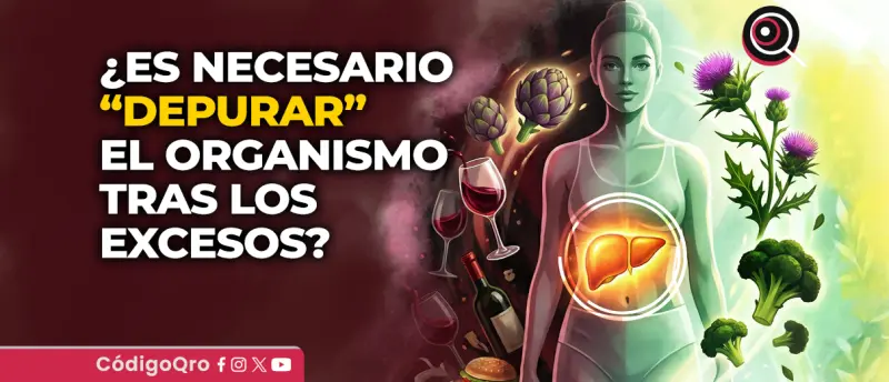 ¿Es necesario “depurar” el organismo tras los excesos?