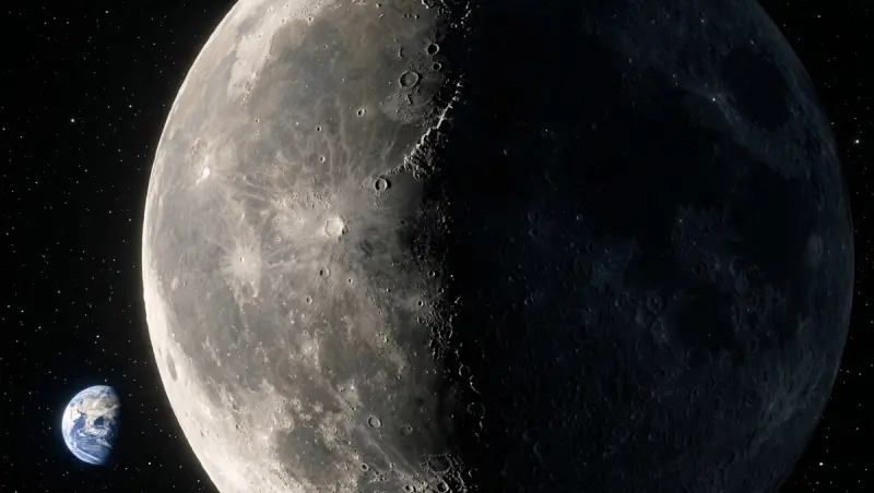 Misión Artemis II: Qué es el lado oscuro de la luna y cómo luce (FOTOS)