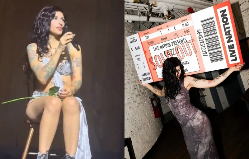 Cazzu lanza mensaje en el inicio de su gira por EE.UU.; conquista a su fans al cantar “La Bikina” con mariachi