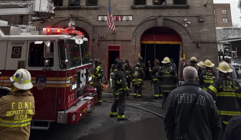 Evacúan a familias tras incendio en torre residencial de Yonkers