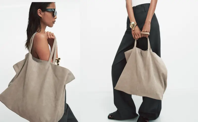 Este bolso de serraje lo tiene todo: estilo, mucha capacidad y precio low cost