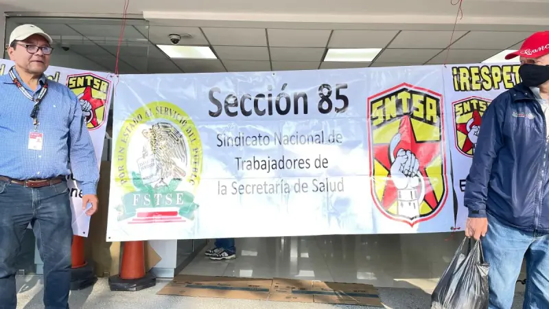 Trabajadores del Sindicato de la Secretaría Salud acusan violaciones sistemáticas a su contrato