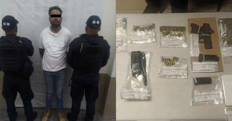 Agarran a presunto "halcón" de grupo criminal en Tejupilco