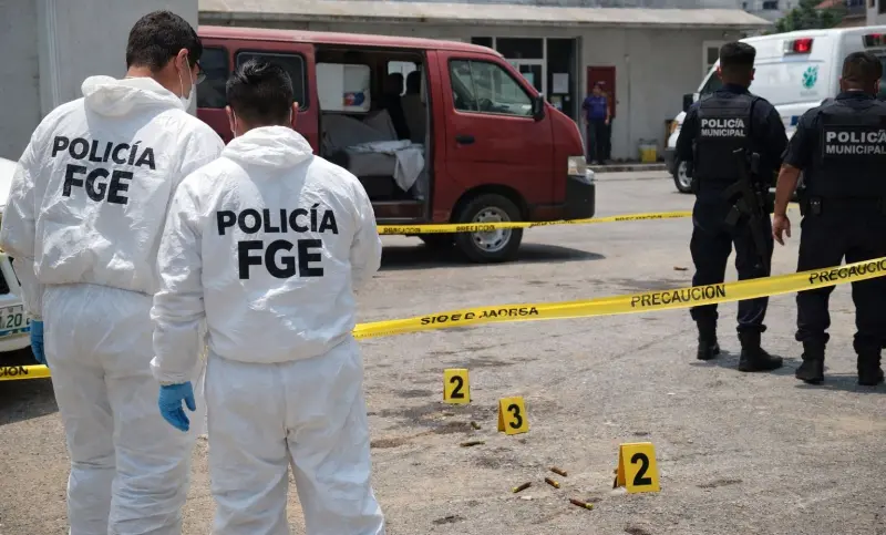 Mueren dos tras ser atacados a balazos en Xicotepec de Juárez