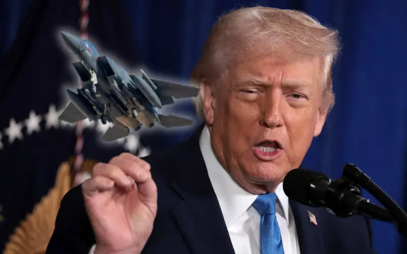 Trump confirma rescate de piloto estadounidense tras caída de caza F-15E en Irán en medio de escalada militar