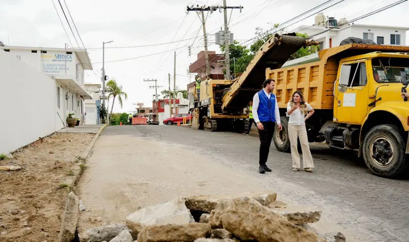 Inicia Maryjose Gamboa obras del Presupuesto Participativo en Boca del Río
