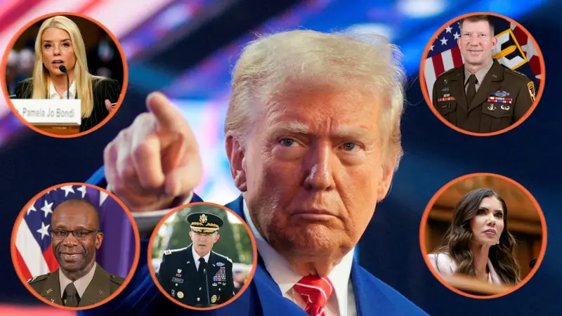 Gobierno de Estados Unidos destituyó al menos 5 altos funcionarios y mandos militares en días recientes y acumula más de una docena de ceses en fuerzas armadas en 18 meses en medio de reestructuración institucional