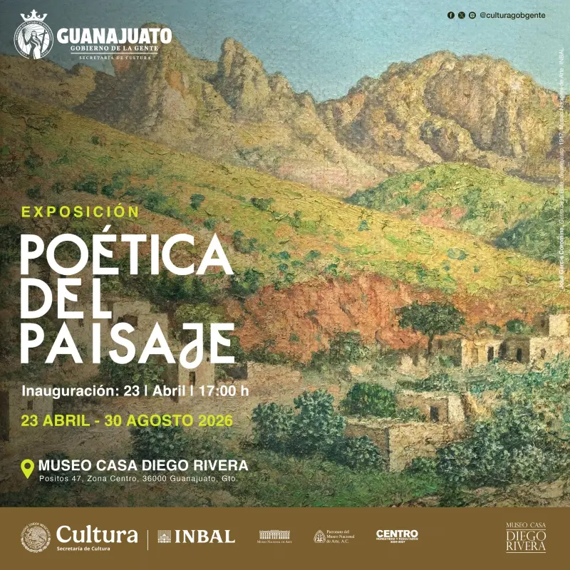 Inauguran exposición Poética del paisaje en Museo Diego Rivera