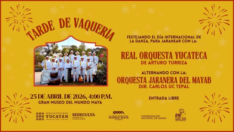 Recibirá Museo del Mundo Maya la tarde de Vaquería