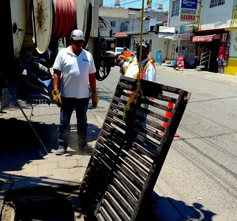 SAPAS refuerza limpieza preventiva ante temporada de lluvias
