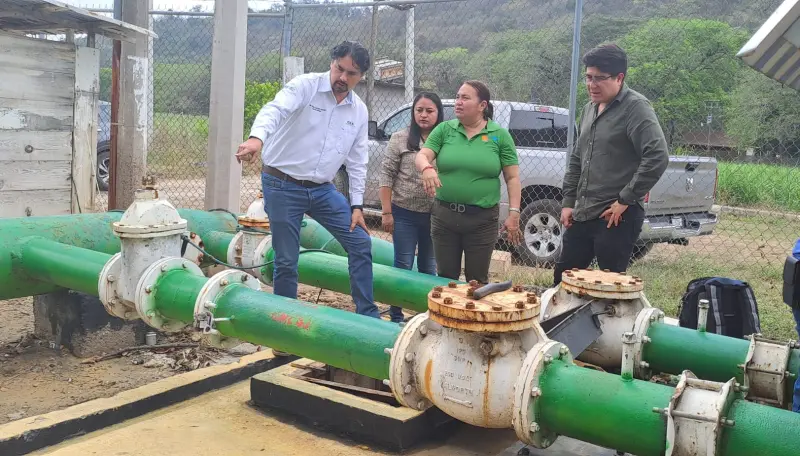 Gobierno Estatal refuerza abasto de agua en El Naranjo