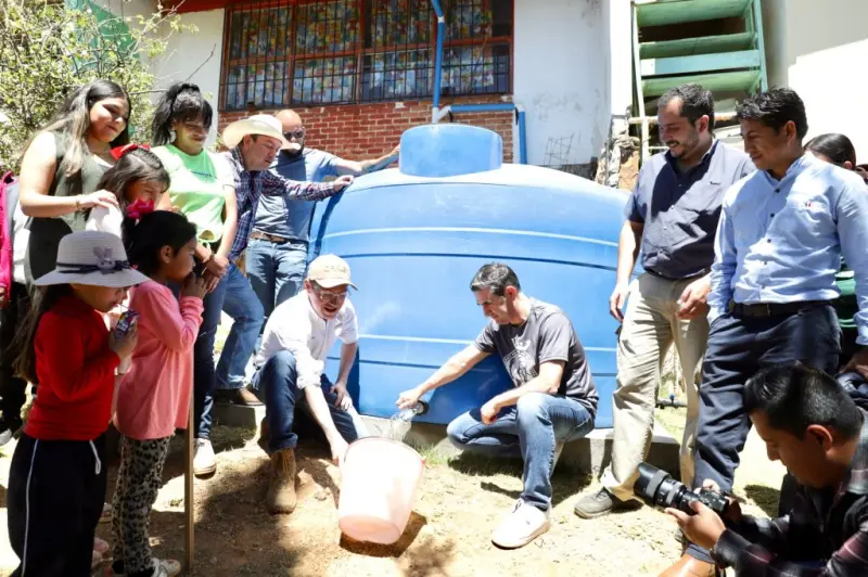DIF impulsa captación de agua para comunidades rurales
