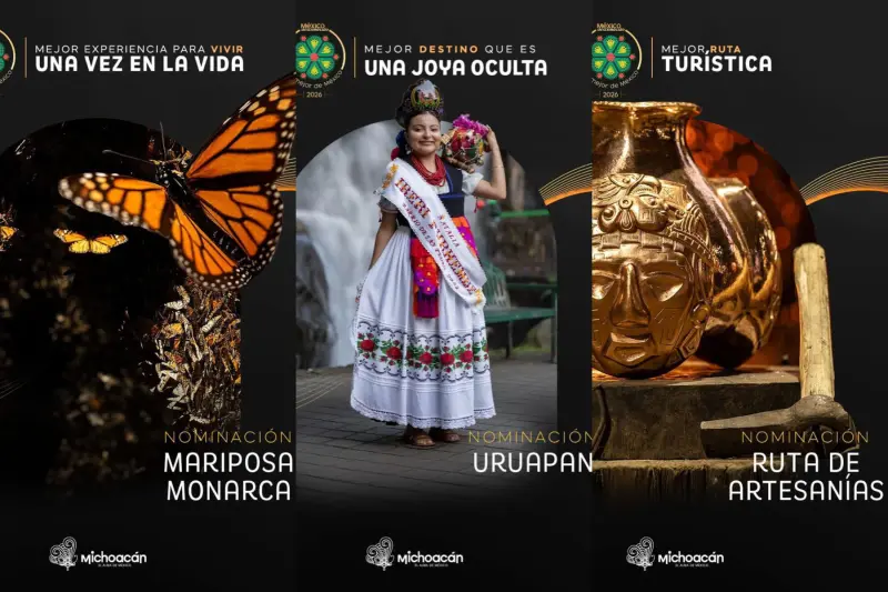 Destaca Michoacán con siete nominaciones en Lo Mejor de México 2026