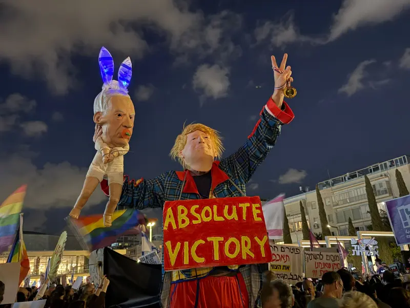 Protestan en Israel contra Netanyahu y su gestión de la guerra contra Irán y Líbano