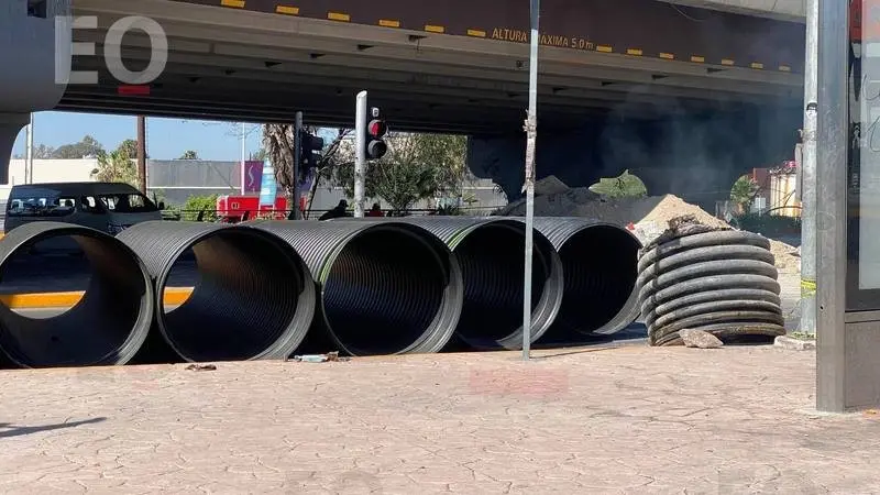 Vandalismo daña drenes en Querétaro; autoridades reportan cinco intervenciones