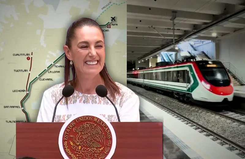 “Misión cumplida”: Claudia Sheinbaum inaugura el Tren Buenavista-AIFA tras meses de retrasos; así será la ruta, estaciones, horarios y tiempo real de recorrido